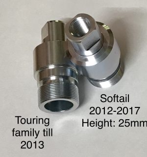 HD Softail & Touring 25mm GC Risers Kit